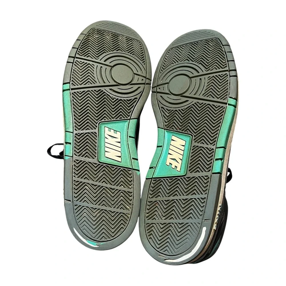 Nike Prestige IV High Mens 13 Black Grey Teal Sneakers 584614-003